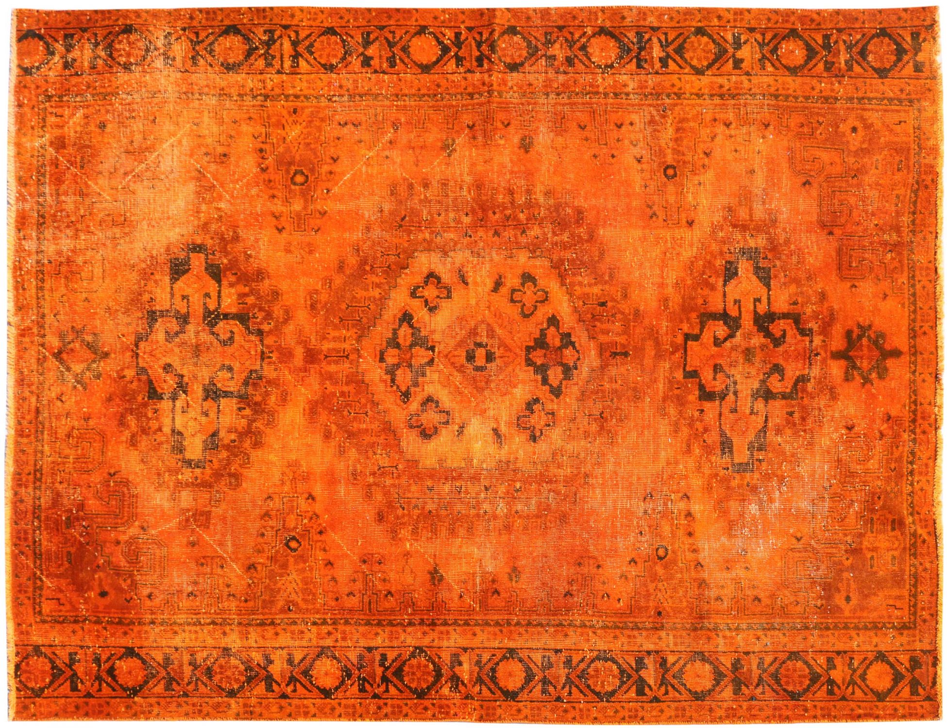Vintage matta  orange <br/>284 x 214 cm
