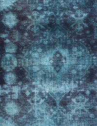 Grønn persia Vintage teppe 220 x 113 cm - view 3