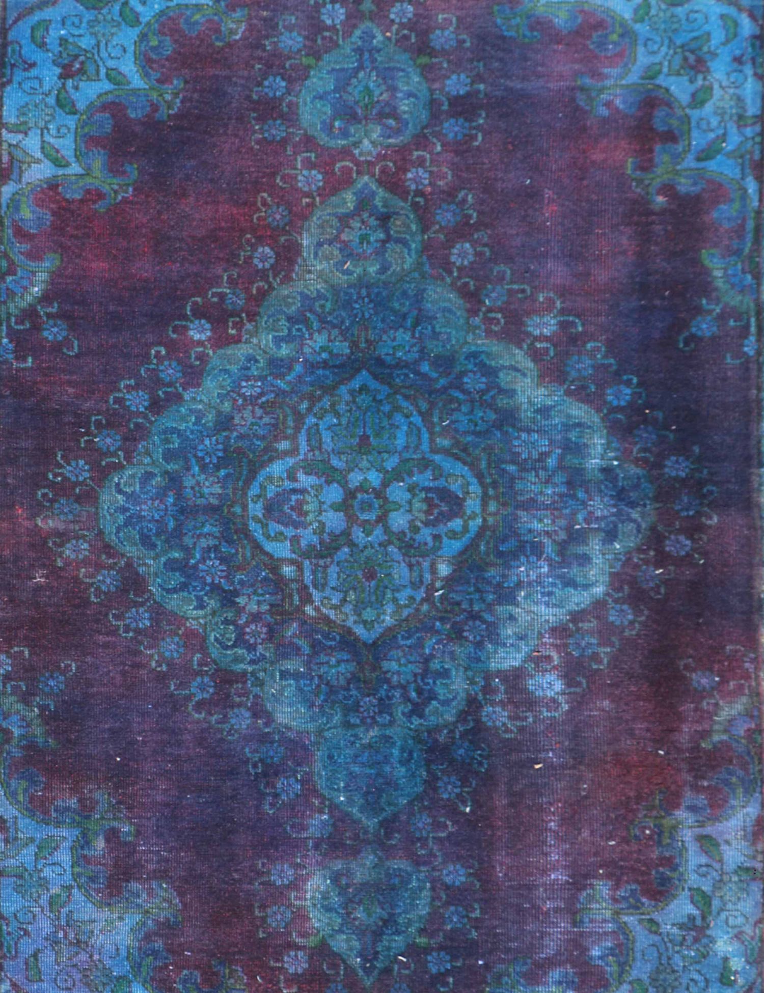Tappeto Vintage  blu <br/>223 x 113 cm