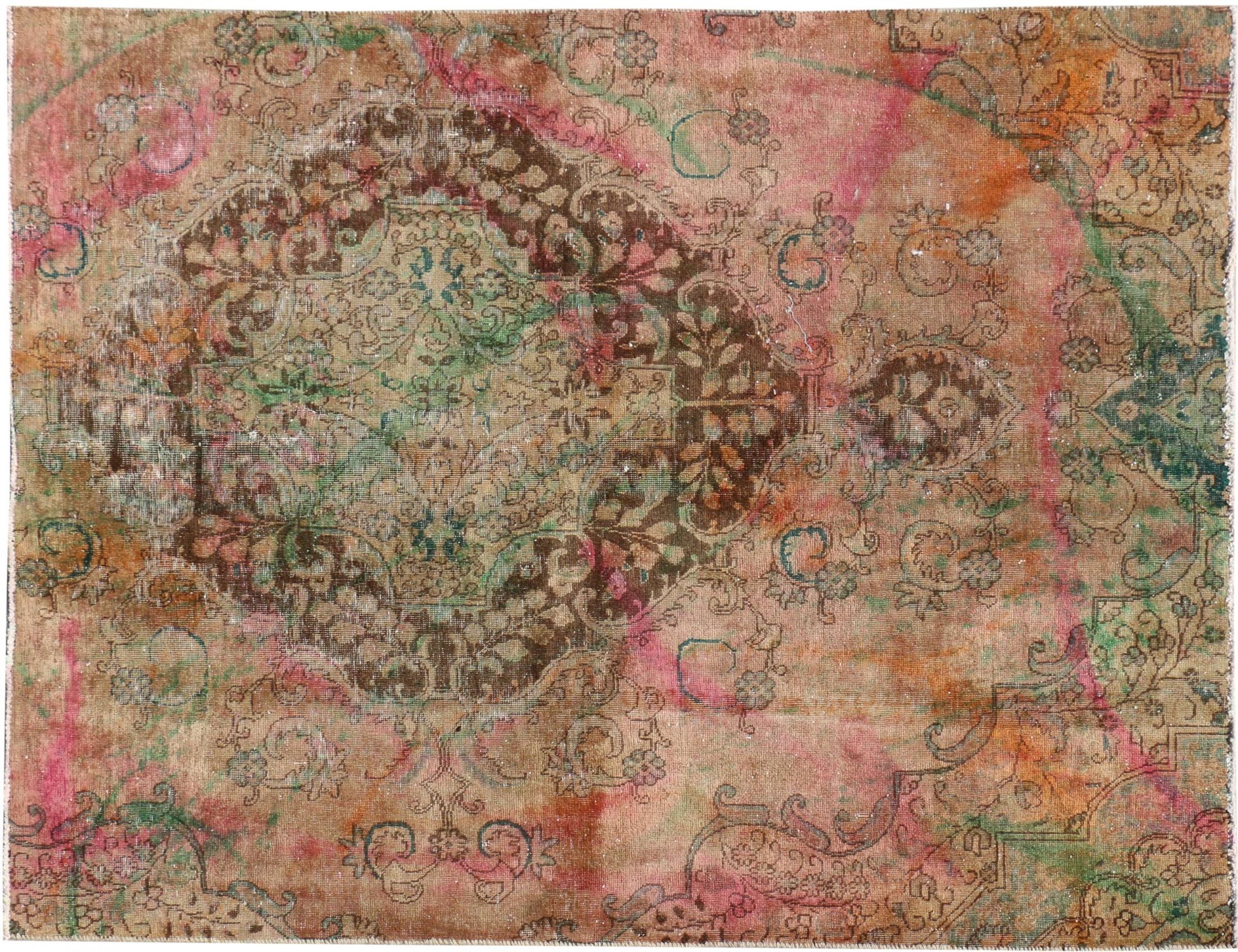 Vintagetæppe  beige <br/>230 x 184 cm