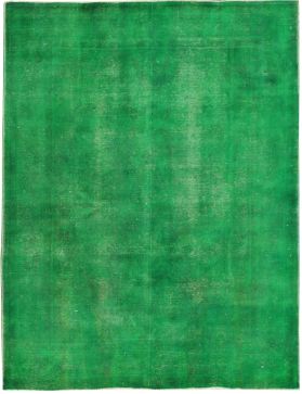 Vintage teppe 347 x 260 grønn
