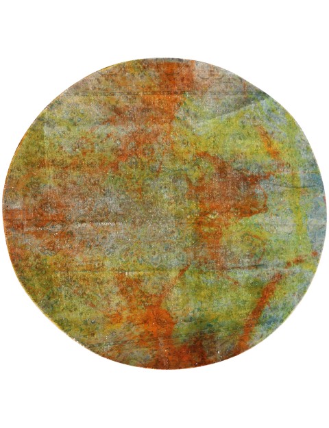 Mehrfarbig Persien Vintage Teppich 240 x 240 cm