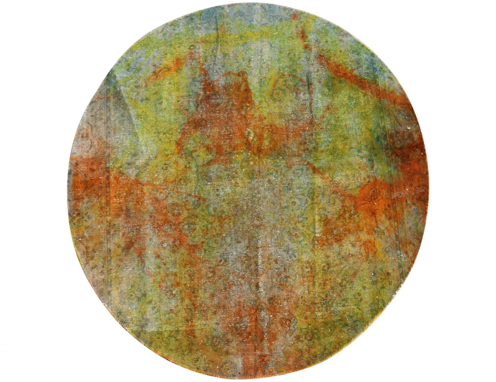 Multicolor  Persia Vintage Carpet  240 x 240 cm