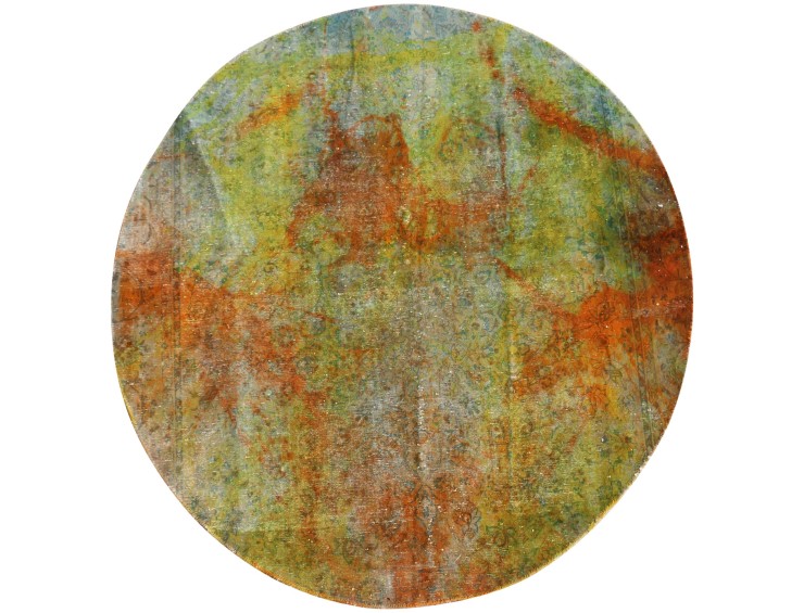 Multicolor Persia Vintage Carpet 240 x 240 cm