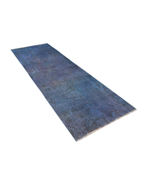 Blu Persiano Tappeto Vintage 195 x 90 cm - view 3