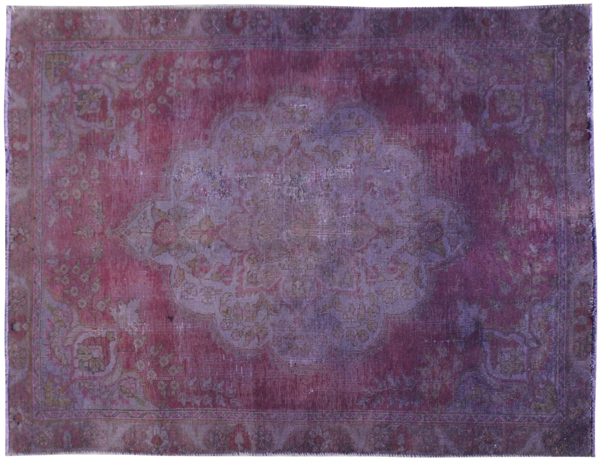 Tappeto Vintage  viola <br/>182 x 130 cm