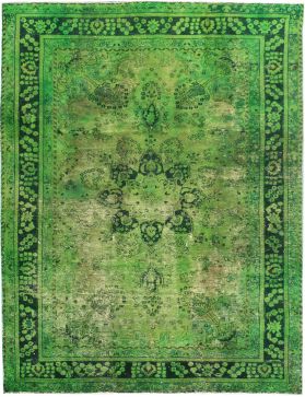 Vintage matta 287 x 195 grön