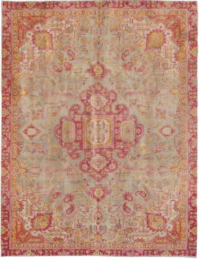 Vintage Teppich 348 x 258 grün