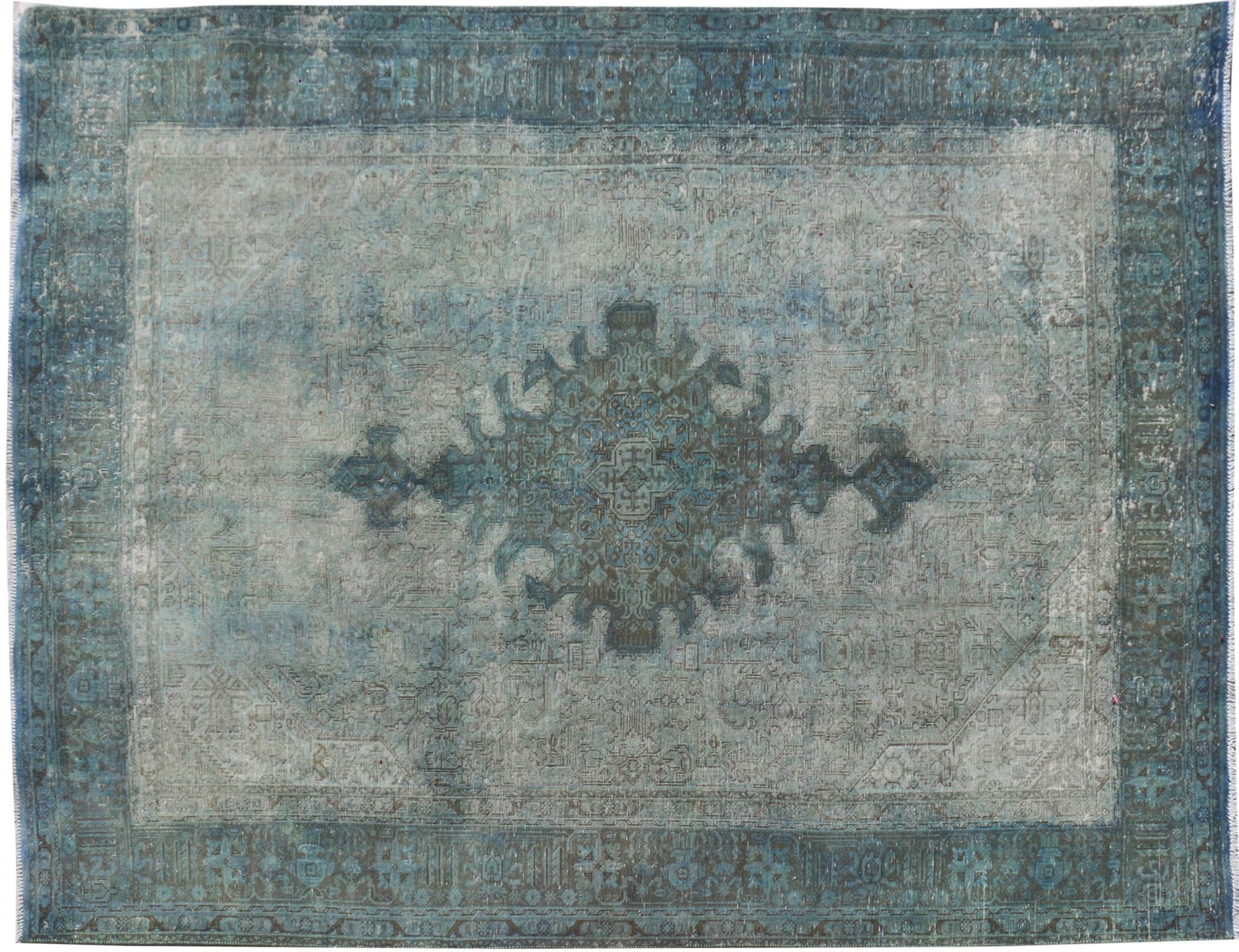 Vintage Teppich  blau <br/>336 x 237 cm