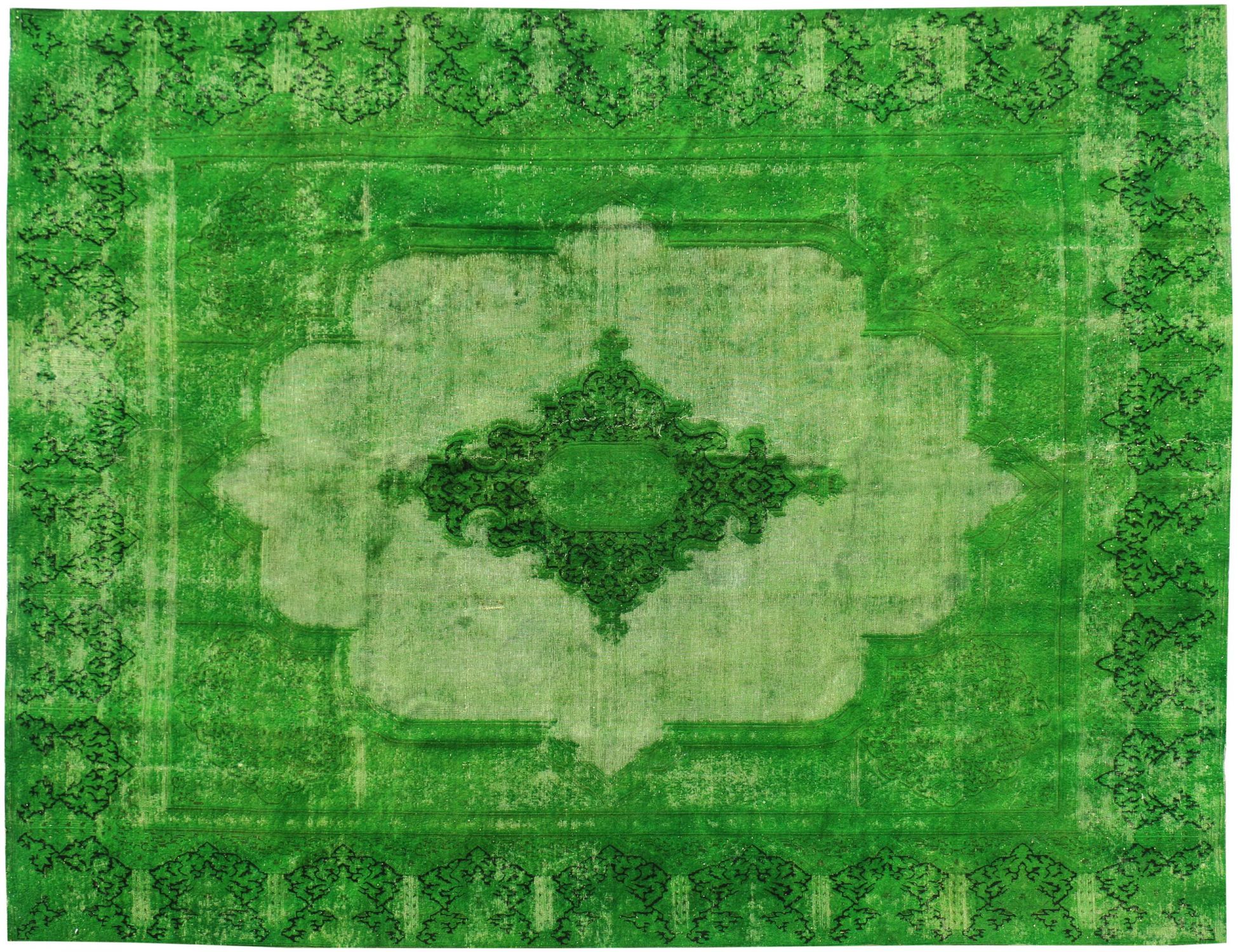 Vintage Kerman  verde <br/>376 x 280 cm