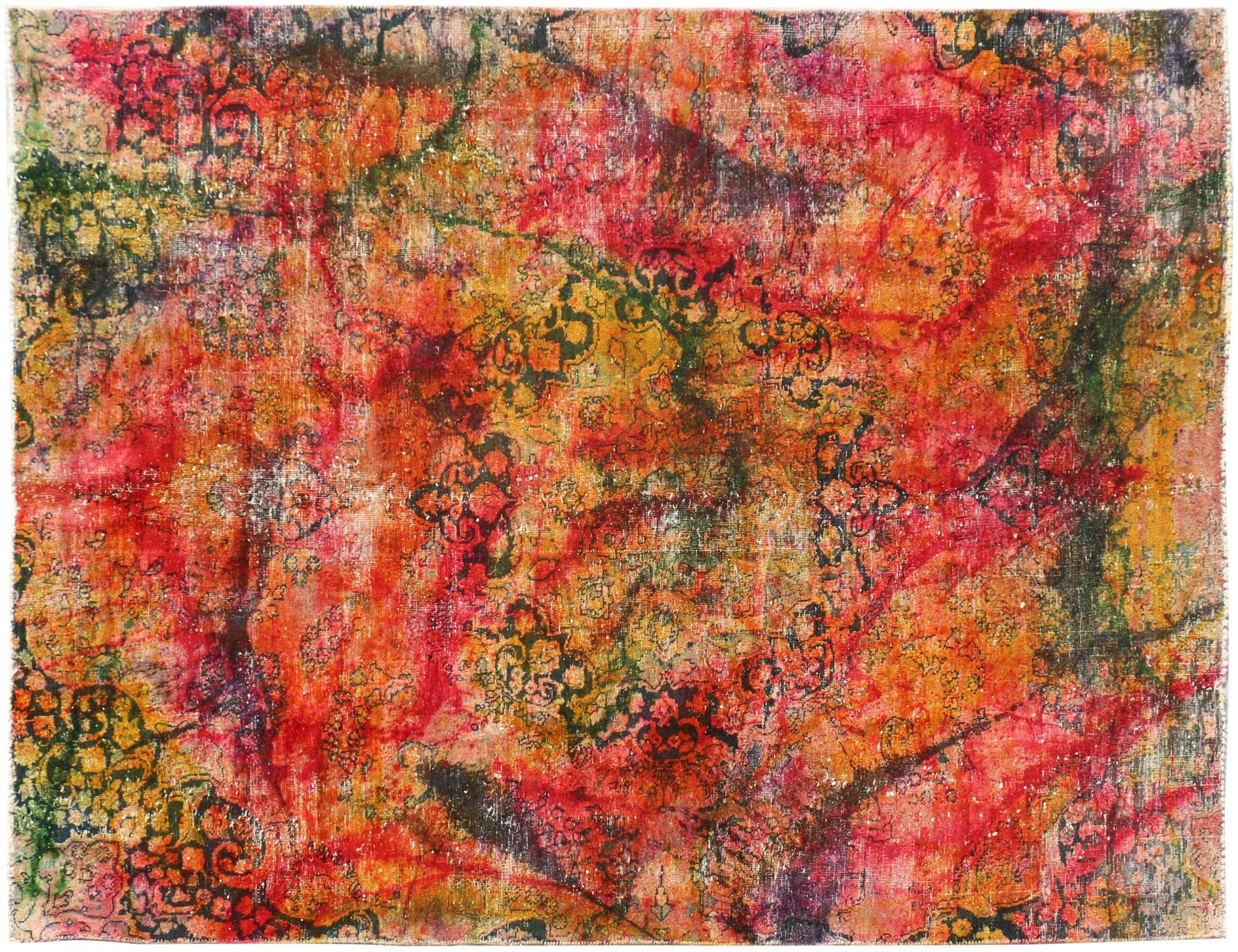 Tappeto Vintage  multicolore <br/>258 x 179 cm