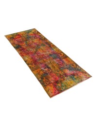 Multi kleur Perzië Vintage Tapijt 250 x 104 cm - view 2