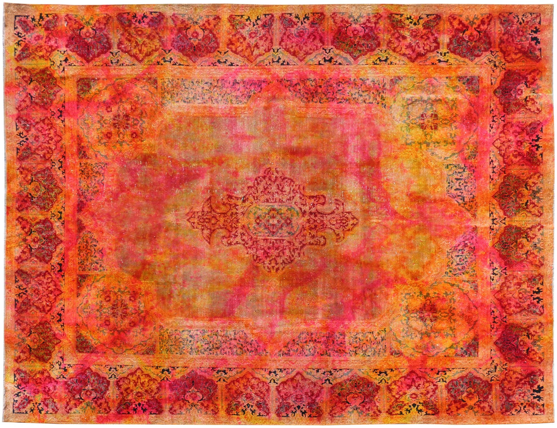 Tappeto Vintage  arancione <br/>354 x 225 cm