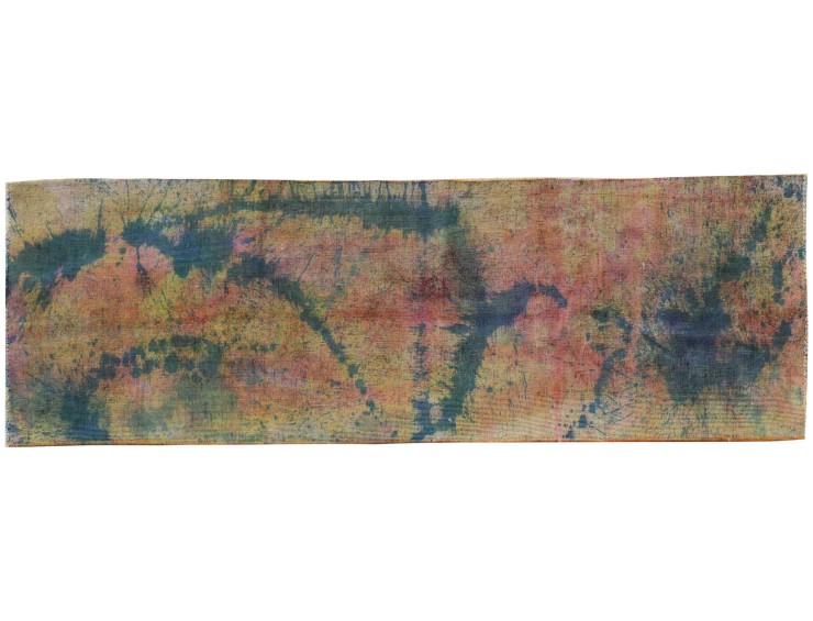 Multicolor Persia Vintage Carpet 336 x 84 cm