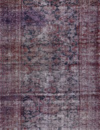 Purple Persia Vintage Carpet 313 x 101 cm - view 3