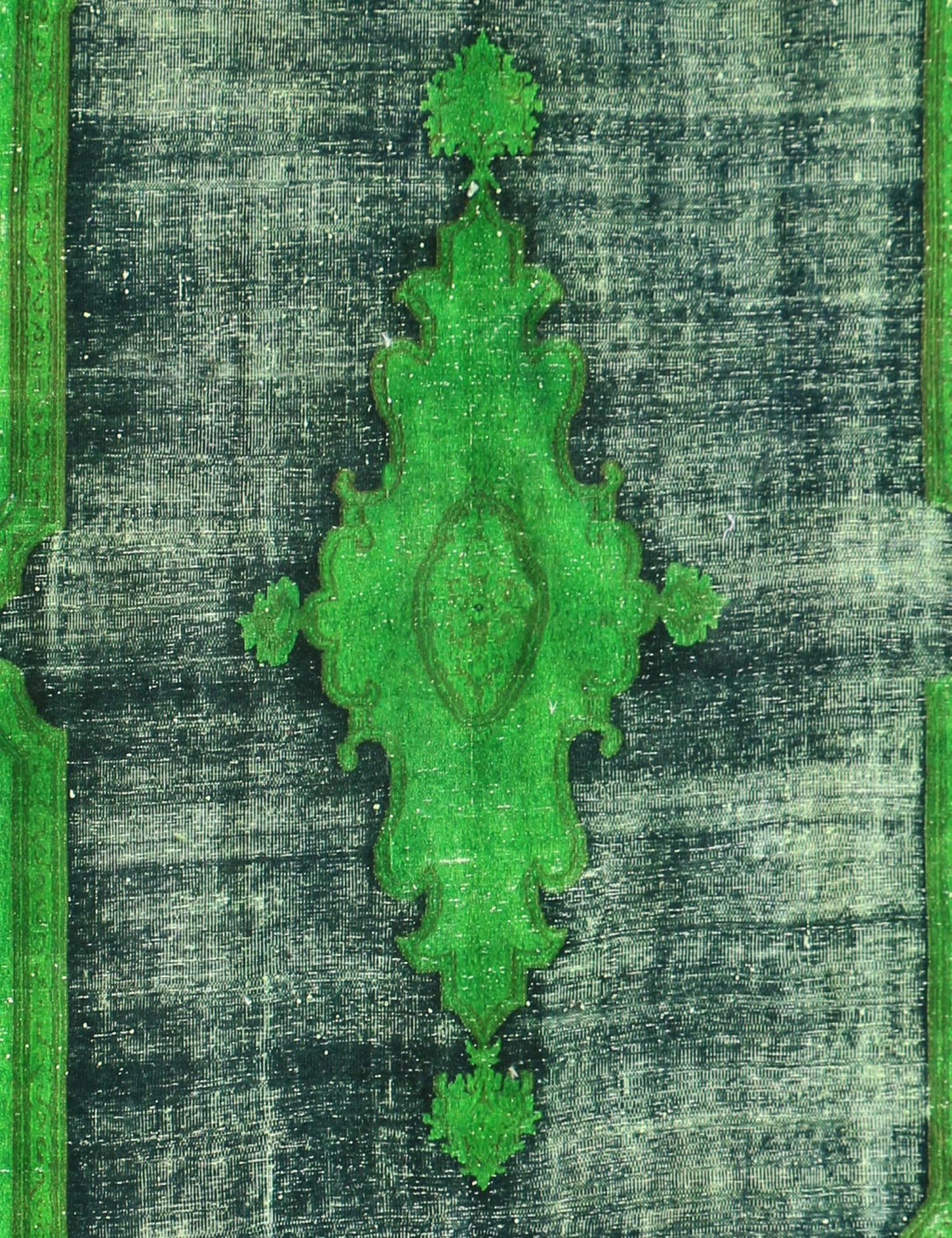 Vintage Teppich  grün <br/>290 x 205 cm