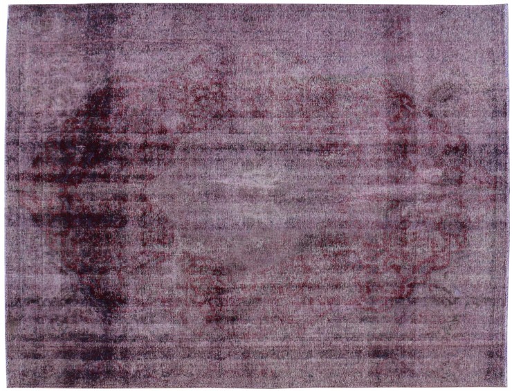 Purper Perzië Vintage Tapijt  284 x 326 cm