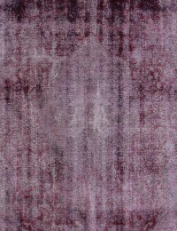 Purper Perzië Vintage Tapijt  284 x 326 cm