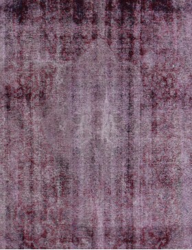 Purper Perzië Vintage Tapijt  284 x 326 cm