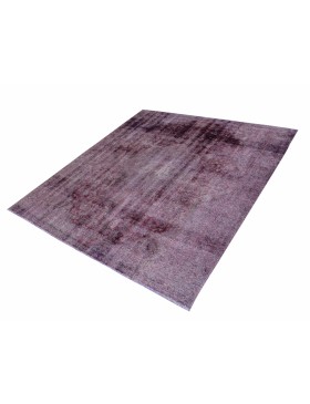 Purper Perzië Vintage Tapijt  284 x 326 cm