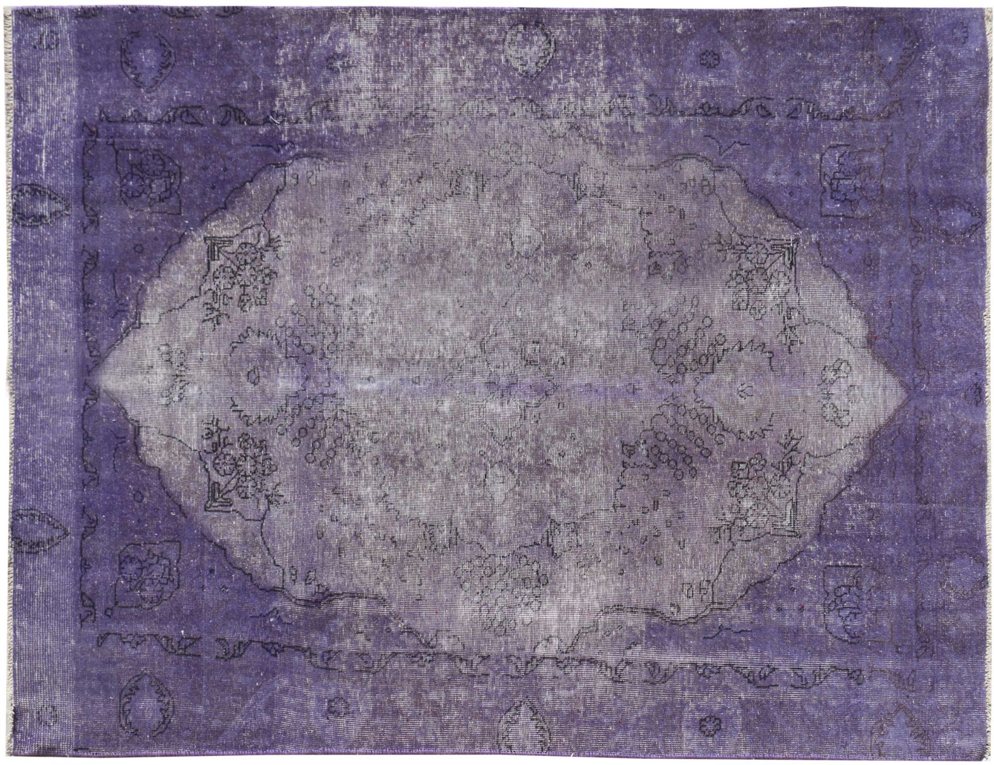Tappeto Vintage  viola <br/>270 x 176 cm