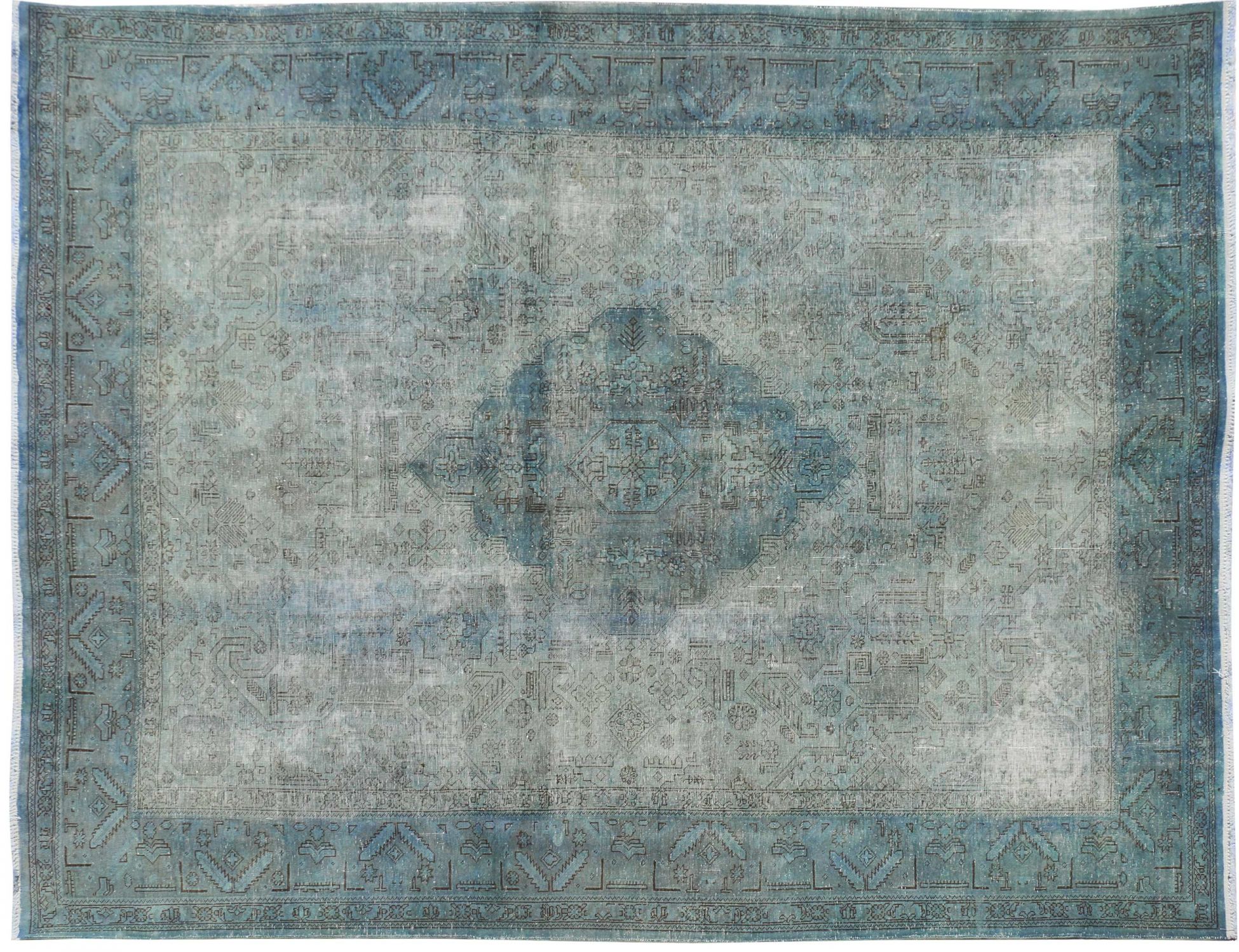 Vintage Teppich  blau <br/>330 x 251 cm
