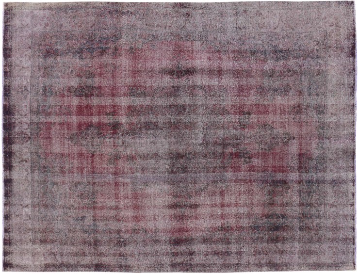 Purper Perzië Vintage Tapijt  397 x 287 cm