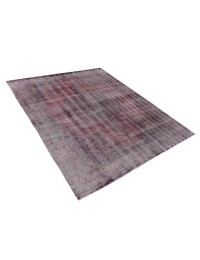 Purper Perzië Vintage Tapijt  397 x 287 cm