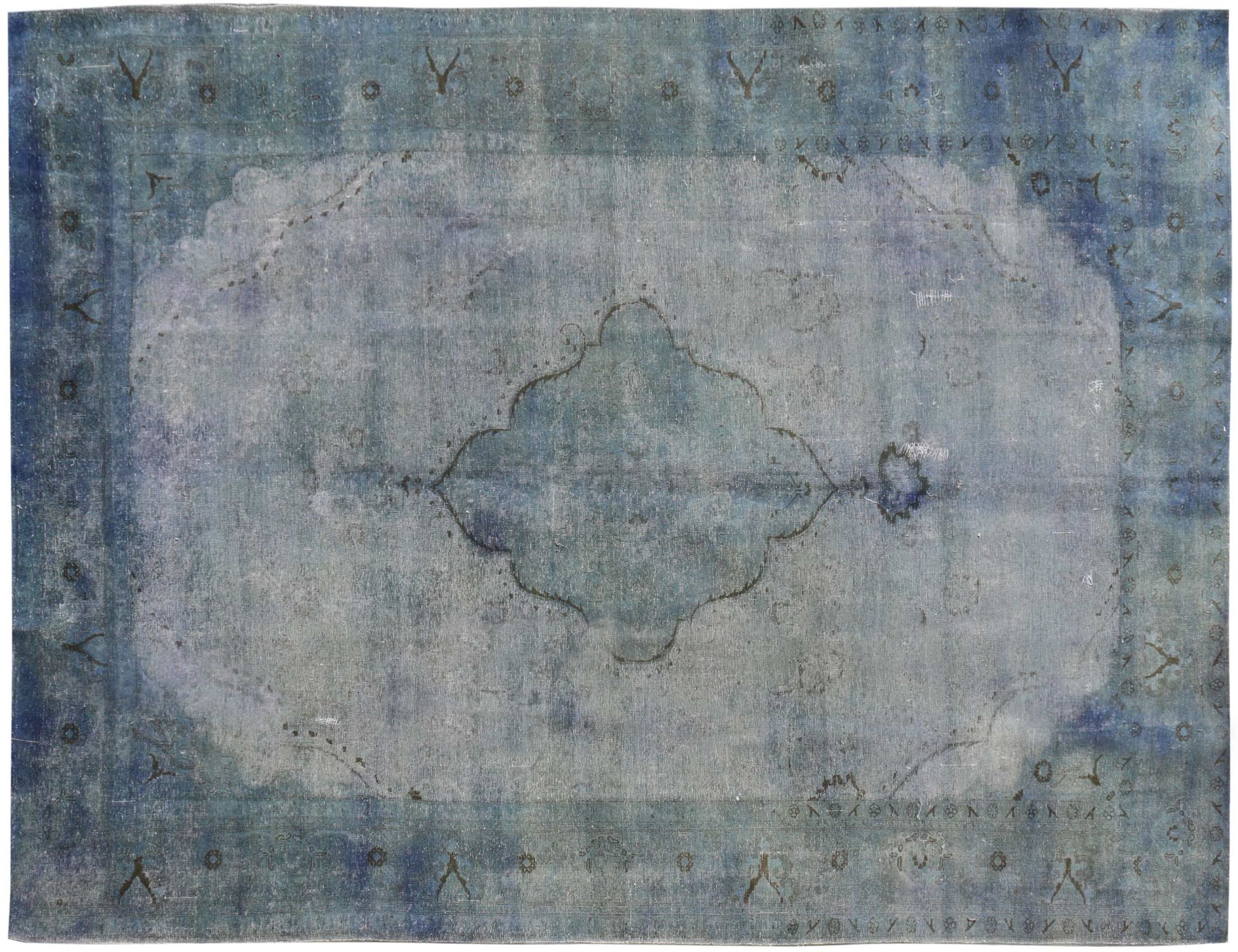 Tappeto Vintage  blu <br/>480 x 297 cm