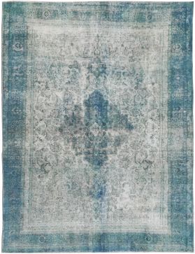 Vintage teppe 279 x 187 blå