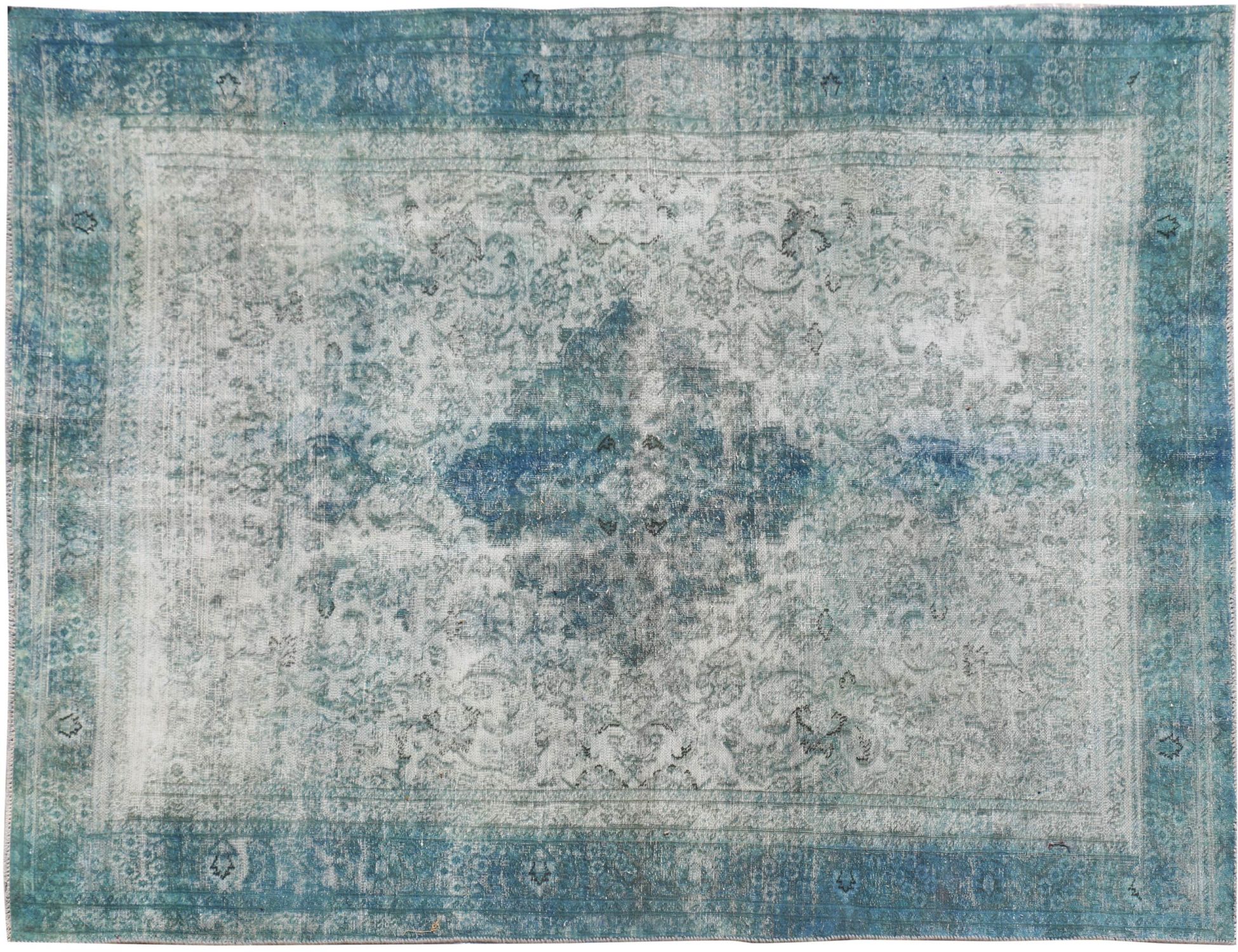 Tappeto Vintage  blu <br/>279 x 187 cm
