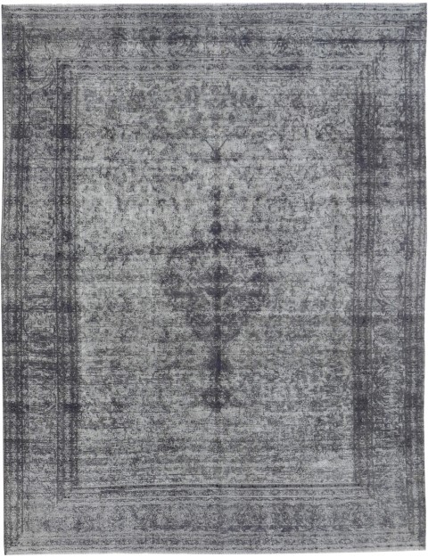 Grau Persien Vintage Teppich  379 x 284 cm