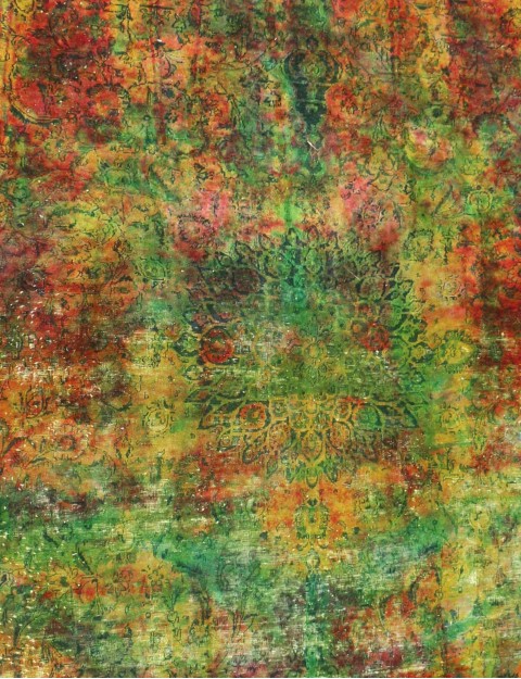 Multicolor Persia Alfombra Vintage  270 x 270 cm