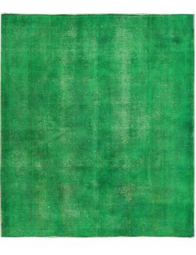 Vintage teppe 312 x 260 grønn