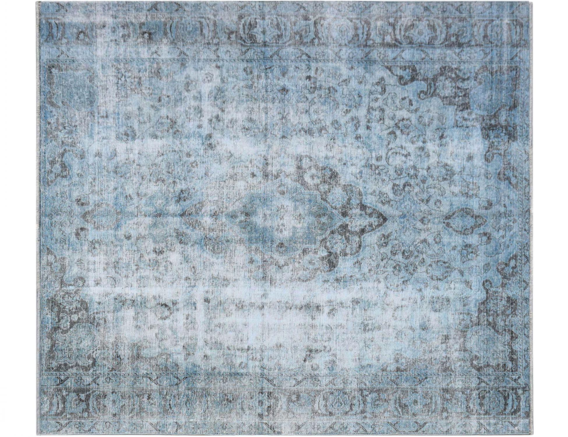 Tappeto Vintage  blu <br/>361 x 301 cm