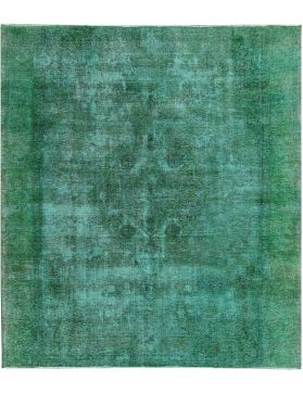 Vintage teppe 355 x 296 grønn