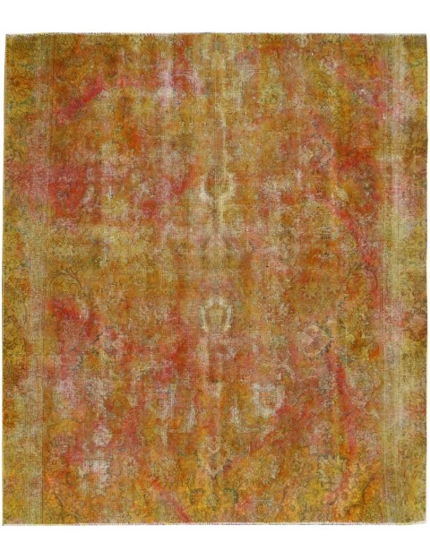 Mehrfarbig Persien Vintage Teppich 317 x 264 cm