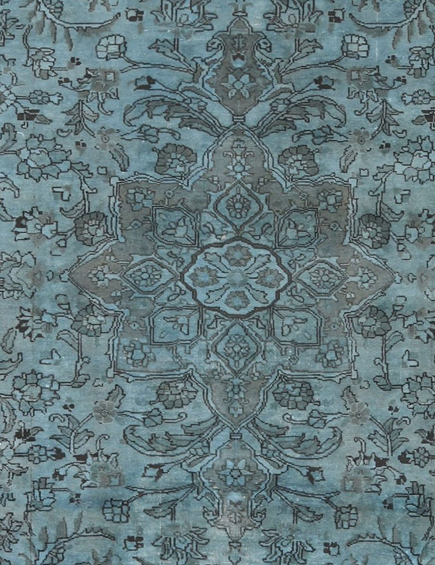 Tappeto Vintage  turchese <br/>266 x 190 cm