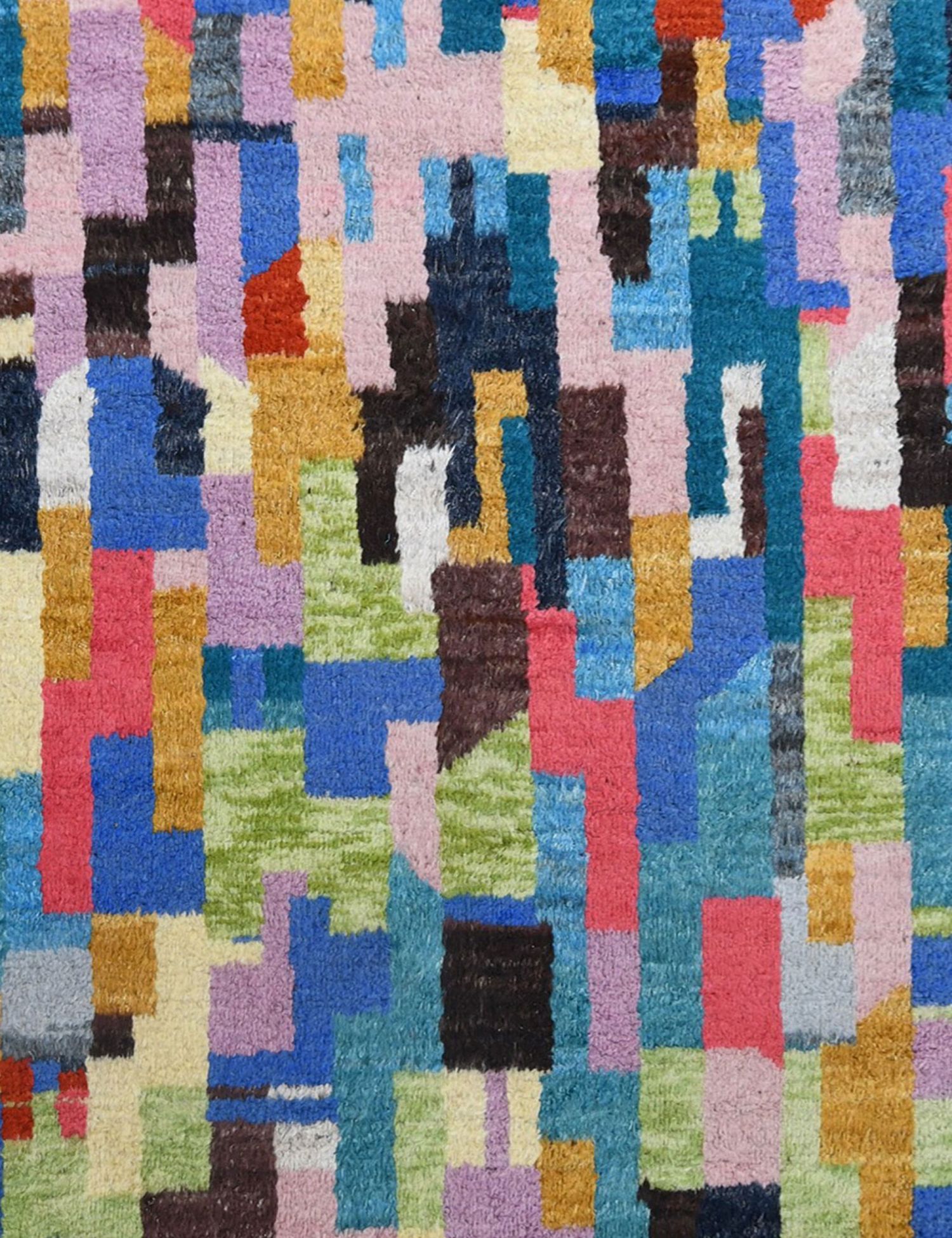 Tappeto Berber  multi colore <br/>305 x 215 cm