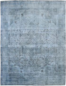 Vintage Perserteppich 402 X 287 blau