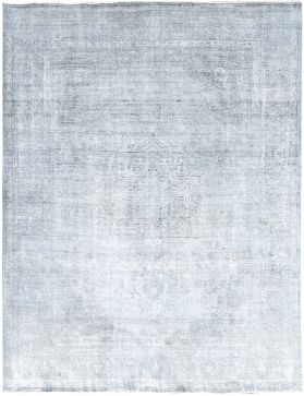 Vintage Perserteppich 340 X 293 blau