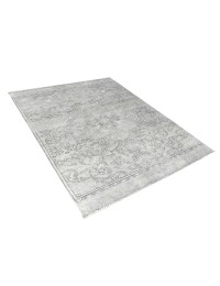 Gris Persa Alfombra vintage 282 x 139 cm - view 2