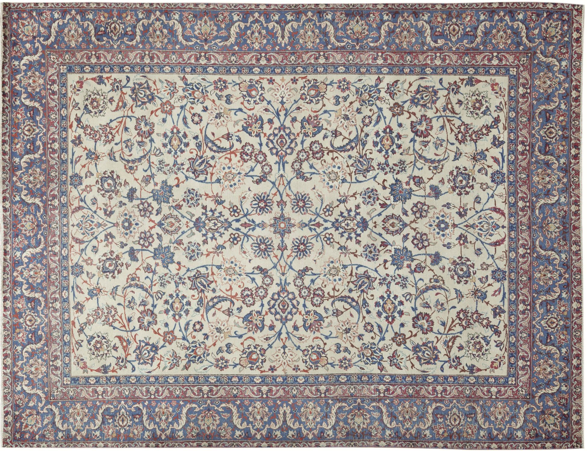 Tappeto Vintage  blu <br/>364 x 274 cm