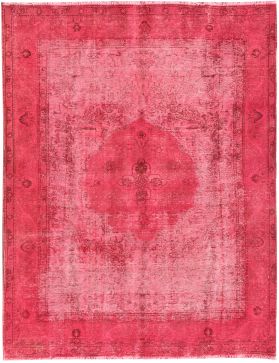 Persischer Vintage Teppich 294 x 204 rot