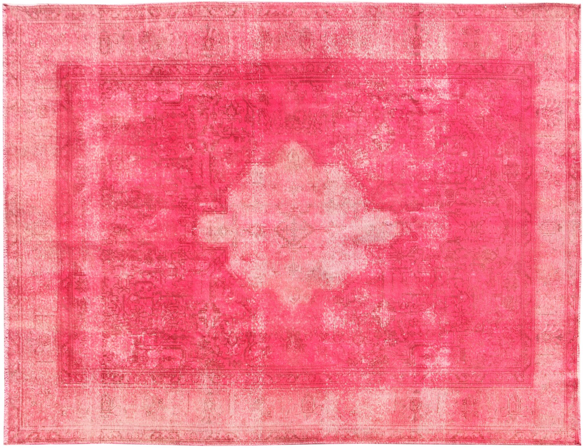 Tappeto vintage persiano  rosa <br/>350 x 238 cm