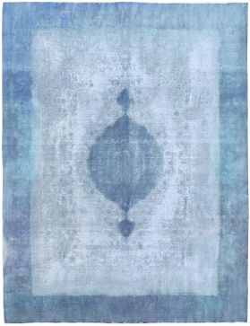 Tappeto vintage persiano 438 x 350 blu