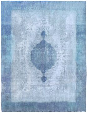 Tapis Persan vintage 438 x 350 bleu