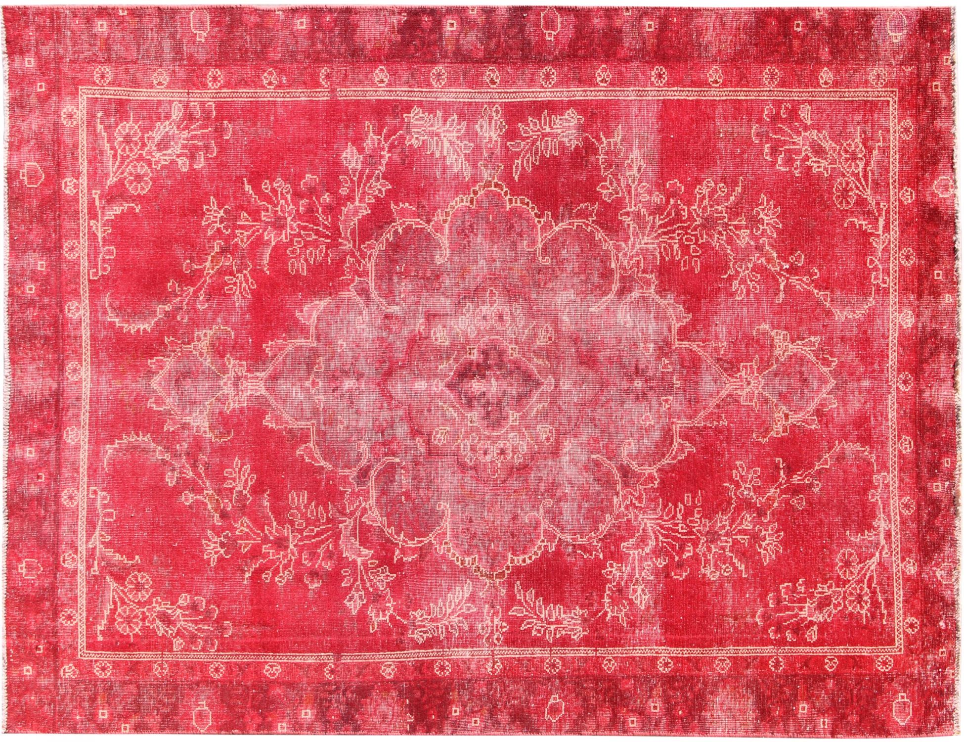 Tappeto vintage persiano  rosso <br/>275 x 170 cm