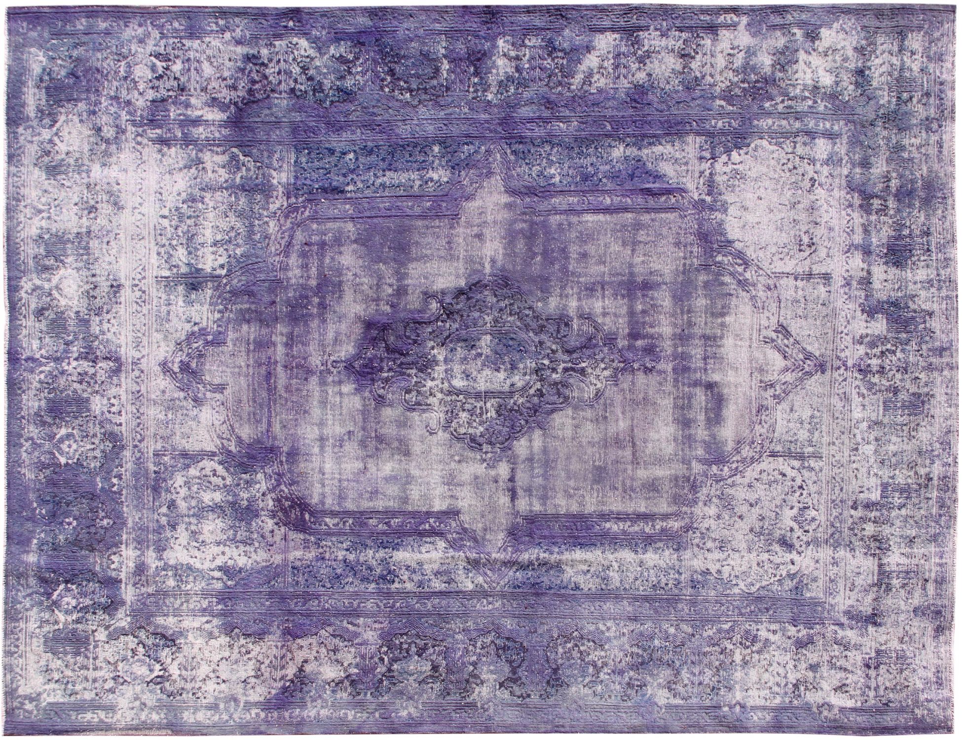 Tappeto vintage persiano  blu <br/>415 x 300 cm
