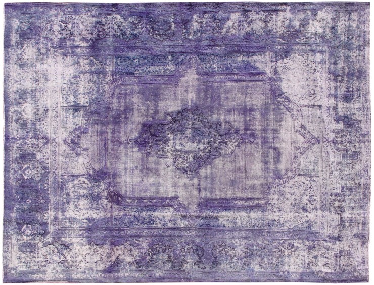 Blå Persien Persisk Vintagetæppe 415 x 300 cm